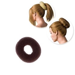 Dress Me Up Hair Donut Brown Small Regular