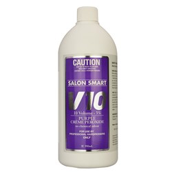 Salon Smart Purple Hair Peroxide, Volume 10, 990mL