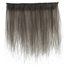 Dateline Hair Weft Salt & Pepper 25cm x 30cm