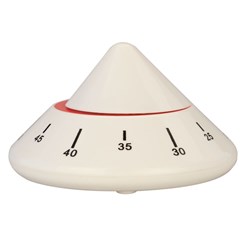 Dateline Professional 60' Timer Series Pyramid Timer - White