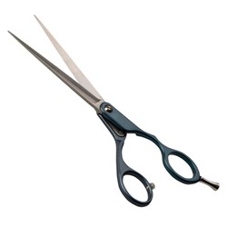 Iceman 6.5" Cool Blue Scissors - Hand Honed Blades