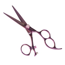 Iceman Bling Pink Swivel Thumb 5.5" Scissors