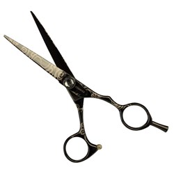 Iceman Black Crystal Tattoo Link 5.5" Scissors