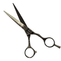 Iceman Suntachi Black Widow Web Design 5.5” Hairdressing Scissors 