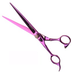 Iceman Bling Pink 7" Left-Handed Scissors