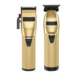 BaBylissPRO LimitedFX Gold Clipper and Outliner Trimmer Duo