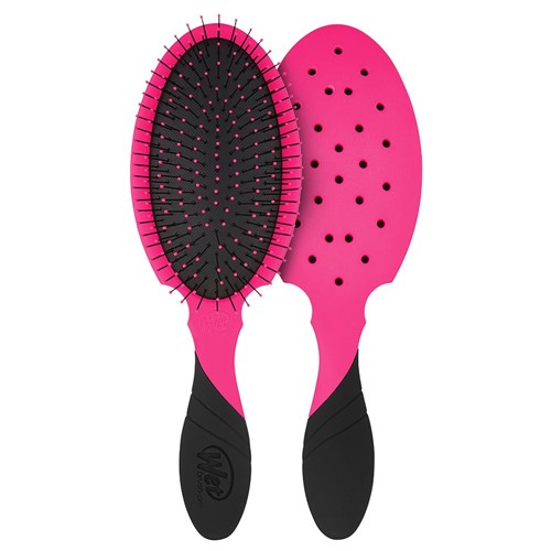 WetBrush Pro Backbar Detangler Hair Brush Pink