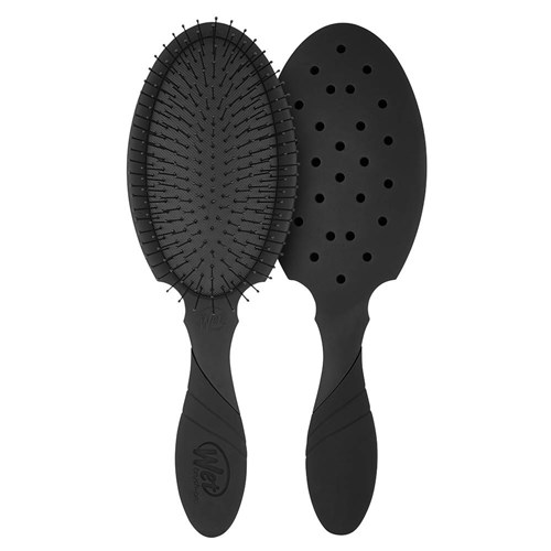 WetBrush Pro Backbar Detangler Hair Brush Black