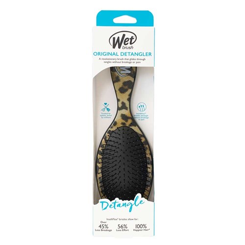 WetBrush Safari Original Detangler Brush Leopard