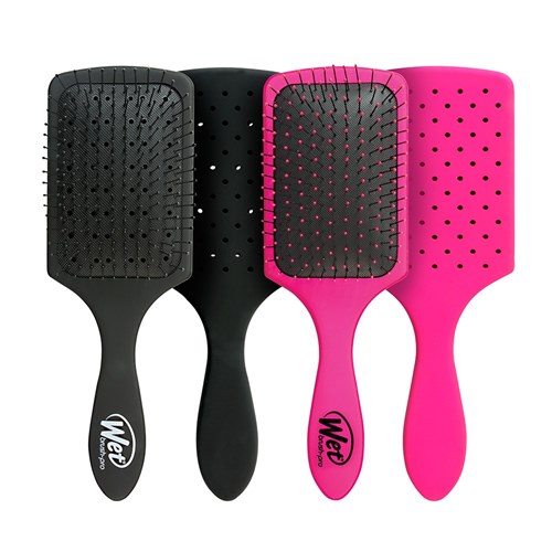 WetBrush Pro Paddle Detangler Hair Brush Black