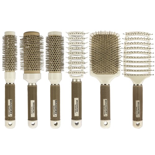 Brushworx Keratin 230 Hot Tube Hair Brush - Medium