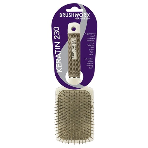 Brushworx Keratin 230 Paddle Cushion Hair Brush