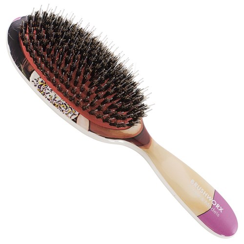 Brushworx Artists and Models Cushion Hair Brush Sugar Baby