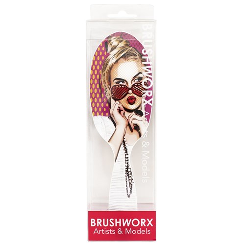 Brushworx Artists and Models Cushion Hair Brush All About Me