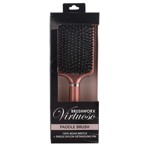 Brushworx Virtuoso Paddle Brush Mixed Bristle