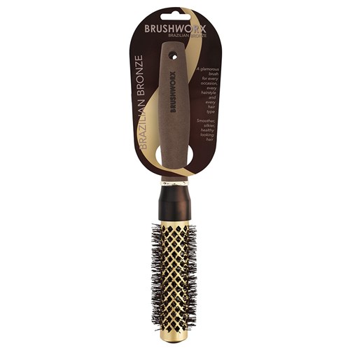 Brushworx Brazilian Bronze Hot Tube Hair Brush Small