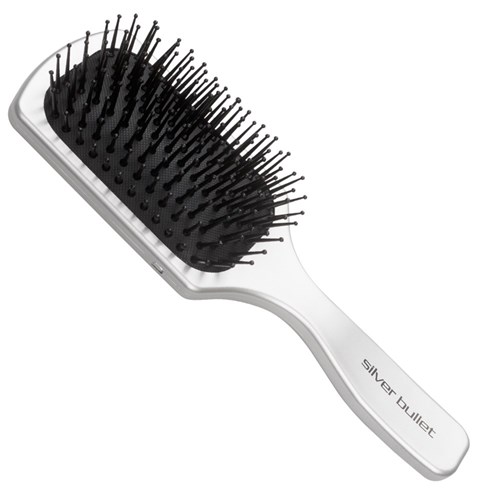 Silver Bullet Paddle Hair Brush Small