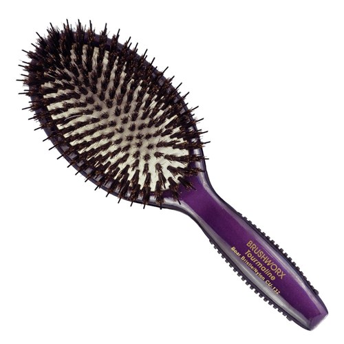 Brushworx Tourmaline Porcupine Oval Cushion Hair Brush