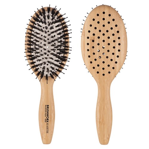 Brushworx Earth Bamboo Cushion Brush