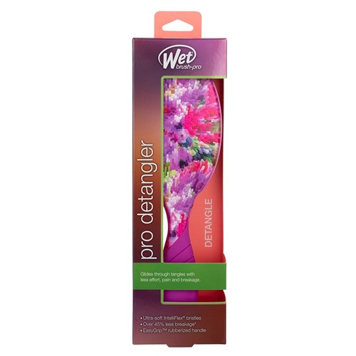 WetBrush Pro Petal Pop Detangler Brush Winter Aster