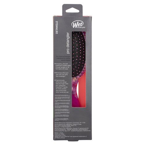 WetBrush Pro Petal Pop Detangler Brush Winter Aster