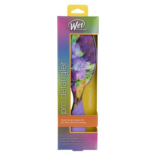 WetBrush Pro Petal Pop Detangler Brush Wild Indigo