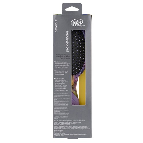 WetBrush Pro Petal Pop Detangler Brush Wild Indigo