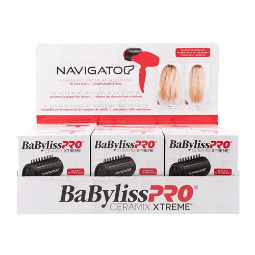 BaBylissPRO Navigator Hair Dryer Attachment Display