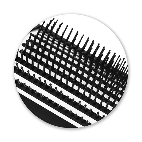 Silver Bullet Black Velvet Paddle Hair Brush