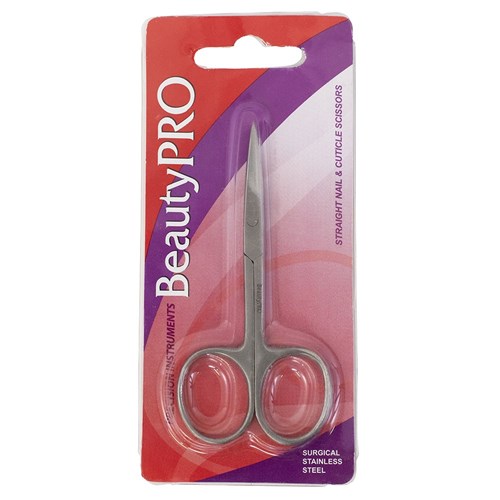 BeautyPRO Straight Nail & Cuticle Scissors