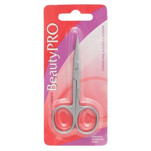 BeautyPRO Curved Nail & Cuticle Scissors