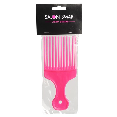 Salon Smart Afro Hair Comb, Pink