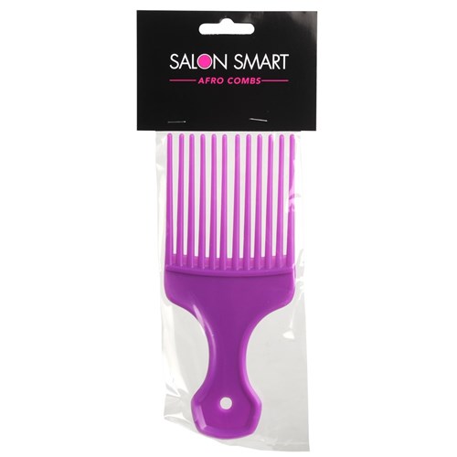 Salon Smart Afro Hair Comb, Purple