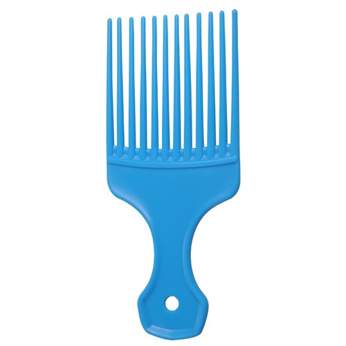 Salon Smart Afro Hair Comb, Blue