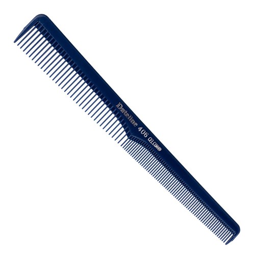 Dateline Professional Blue Celcon 406 Barbers Comb - 20cm