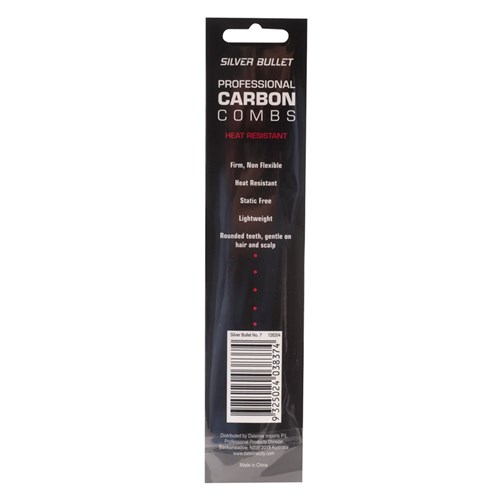 Silver Bullet Carbon Cutting Hair Comb