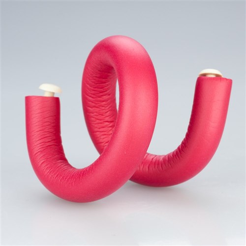 Hair FX Long Flexible Rollers - Red, 12pk