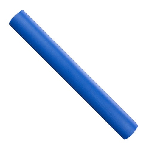 Hair FX Extra Large Flexible Rollers - Blue, 3pk