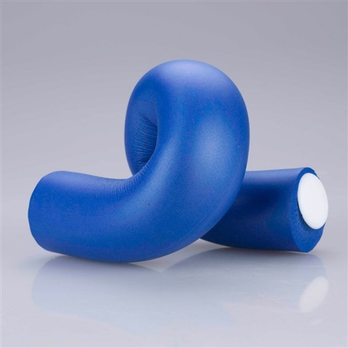 Hair FX Extra Large Flexible Rollers - Blue, 3pk