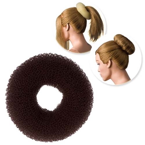 Dress Me Up Hair Donut Brown Medium Regular