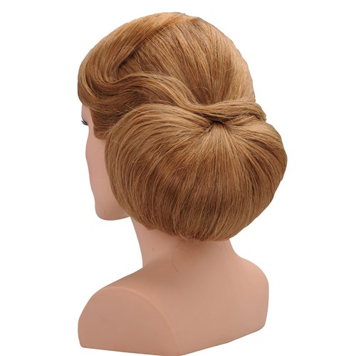 Dress Me Up Blonde Oblong Hair Bun Roll