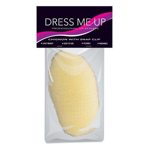 Dress Me Up Hair Padded Chignon with Snap Clip Blonde