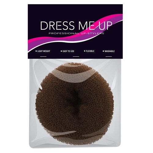 Dress Me Up Hair Donut Brown Large