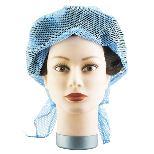 Dress Me Up Network Triangular Setting Hair Net Blue