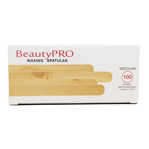 BeautyPRO Medium Waxing Applicator Spatulas