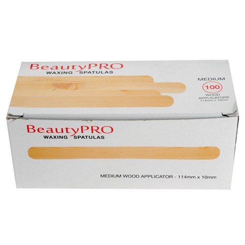 BeautyPRO Medium Waxing Applicator Spatulas