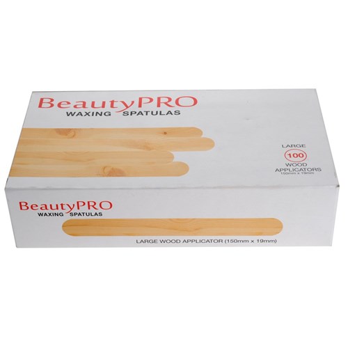 BeautyPRO Large Waxing Applicator Spatulas