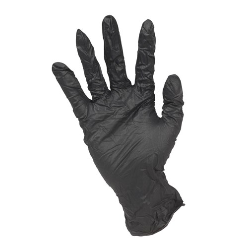 Salon Smart Gloveworks Black Nitrile Gloves Small 100pk