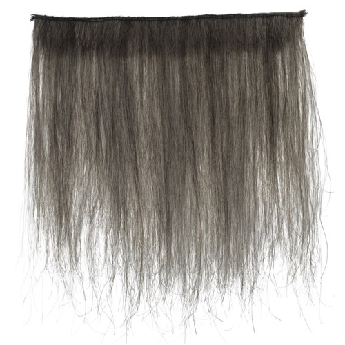 Dateline Hair Weft Salt & Pepper 25cm x 30cm