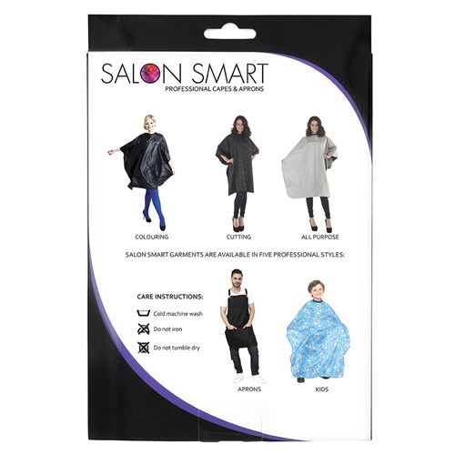 Salon Smart Screen Me Protective Apron in Black